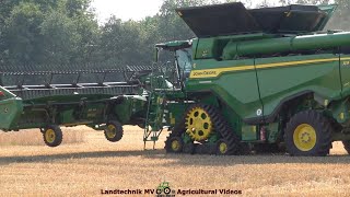 John Deere - Fendt - Hawe / Getreideernte - Grain Harvest   The Wohle Story  TB
