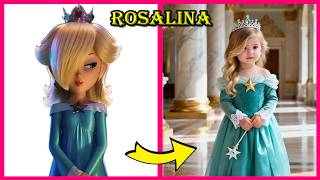 🍄👸 SUPER MARIO BROS MOVIE CHARACTERS IN REAL LIFE ❤️ & THEIR FAVORITE DRINKS, SNACKS & MORE!