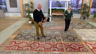 Mohawk Belgravia Woven Rug Collection auf QVC