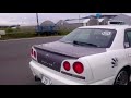 R34スカイライン！ 後期トランクに交換っ！  HR34 skyline 4door