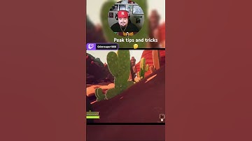 Some peak tips and tricks #twitch #peakgame #gaming #tipsandtricks #fyp #shorts #peak
