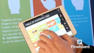 Touch Publishing - Flowboard - Guide - Gestures and Touch