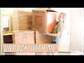 UNPACKING AND ORGANIZING OUR NEW HOUSE | decorate and clean my new house with me *moving vlog*