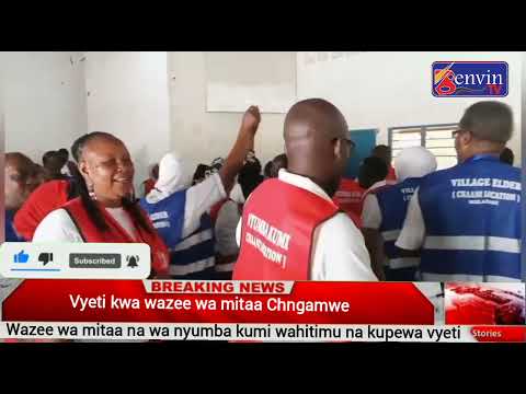 Wazee Wa Mitaa Nawa Nyumba Kumi Changamwe Wahitimu Masuala Ya Jamii