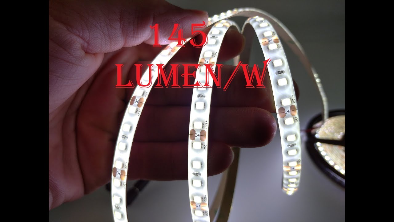 A LED szalagok új generációja - 145 lumen/W