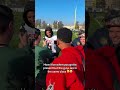 Khadarel had a question for Drake after practice 😭 #nfl #atlantafalcons #funny