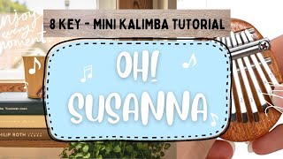 Mini Kalimba Tutorial 2 - Oh! Susanna