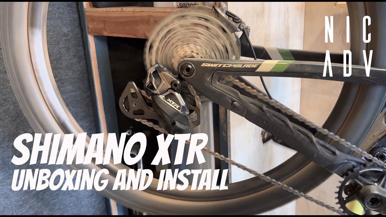 Shimano XTR Di2 Unboxing and Install | First Look at the Future of MTB Drivetrains