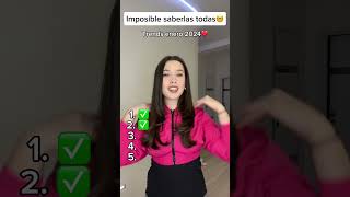 Si te sabes el TikTok baila ❤️ Trends 2024 🫶 #tiktok #baile #canciones #shorts