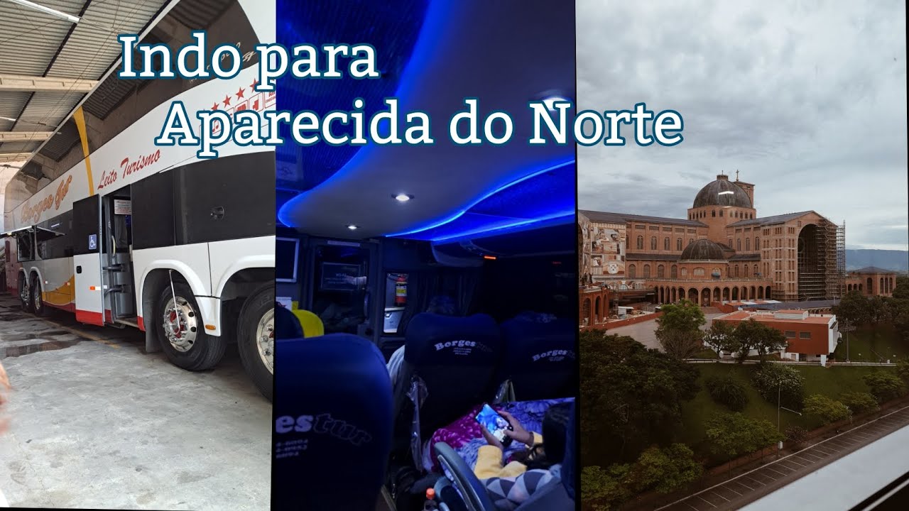 Vlog indo para Aparecida do Norte ( SP )