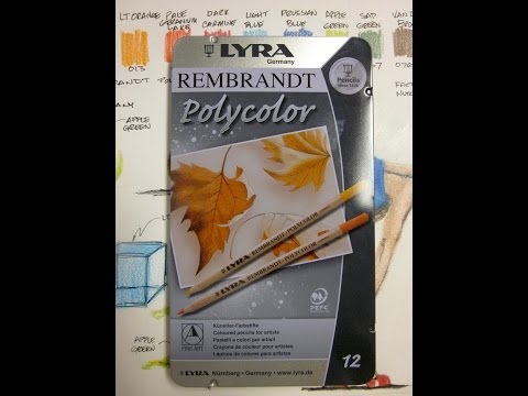 Lyra Rembrandt Polycolor Colored Pencil 12 Color Set