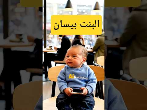 البيبي يقول عن بيسان إنها فلقة قمر