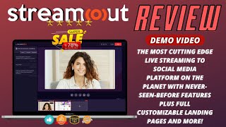 StreamOut Review 2021 - Cutting Edge MultiCast Live Streaming To Social Platforms (DEMO VIDEO)