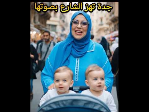 جدة في الستينيات تهز الشارع بصوتها مع ضحك التوامان بريئان باغنيه نيني يا مومو اكسبلور ضحك