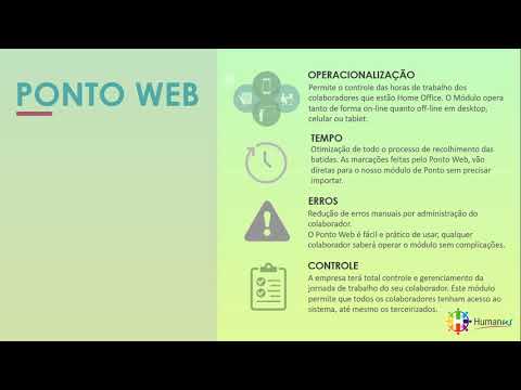 Webinar Humanus Ponto Web e Portal RH