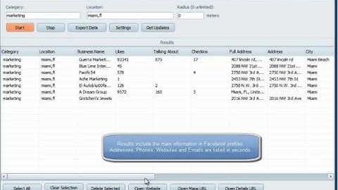 FACEBOOK DATA EXTRACTOR