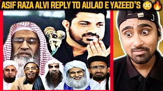 Indian Reacts To Asif Raza Alvi Reply To All Aaulad E Yazeeds  Indian Boy Reactions