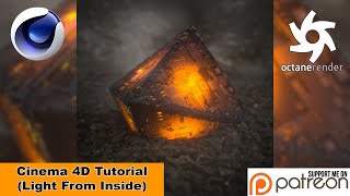 LIGHT FROM INSIDE (Cinema 4D Tutorial)