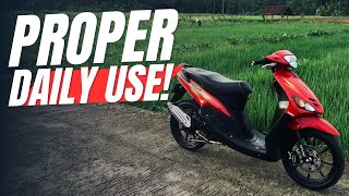 REVIEW OF MIO SPORTY MODIFICATION WITH STANDARD LIGHTNING ENGINE APPEARANCE😱⚡|| #victorproject #m...