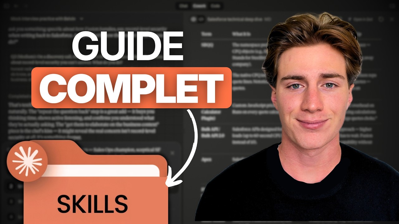 Comment construire de meilleurs Skills Claude que 99% des gens - YouTube