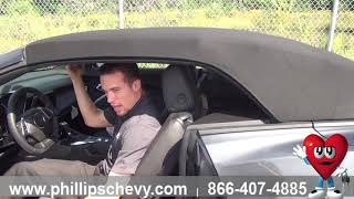 Phillips Chevrolet - 2017 Chevy Camaro Convertible – Remove the Top - Chicago New Car Dealership screenshot 2