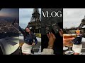Vlog a few hours in paris prepping for a big trip eiffel tower and travel with me