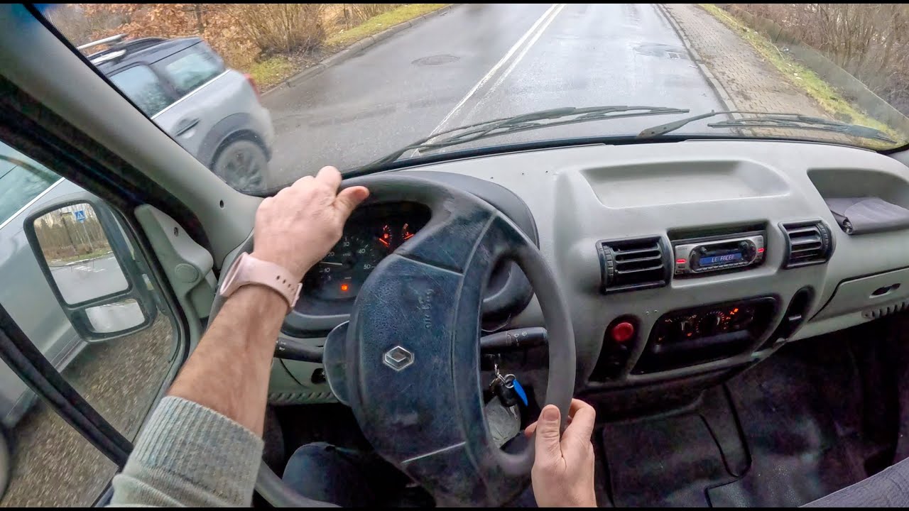 2002 Renault Master 672 000 km  | 2.2 TD 90 HP | POV Test Drive