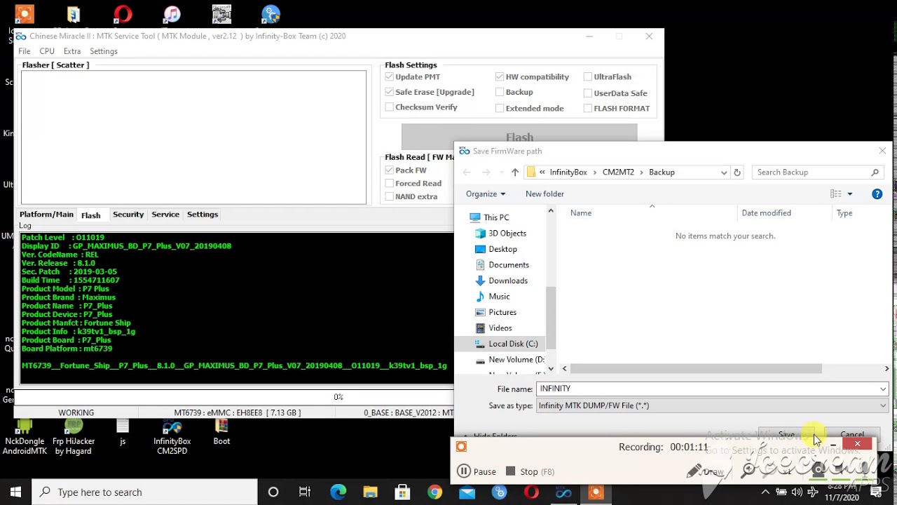 Maximus P7 Plus flash file 100% tested