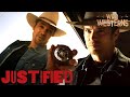 Top 5 moments of raylan not playing by the rules ft timothy olyphant  wild westerns