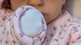 Reborn Reveal I Painted This Sweet Girl Denver Rose Awake By Marita Winters 