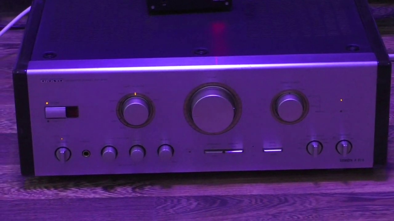 Onkyo A-919 + Onkyo D-500 II Liverpool ппу - YouTube