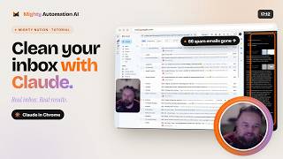 How to Organize Your Email Inbox with Claude (Chrome Extension Tutorial) screenshot 5