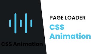 How To Make Website Preloader Using HTML CSS | Page Loading, Website Loading Animation