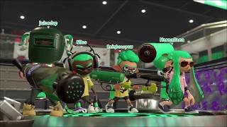 Splatoon 2 S+ rank overtime clench win