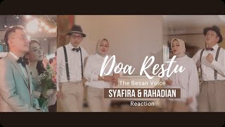 Doa Restu - The Besan Voice (Syafira & Rahadian reaction)