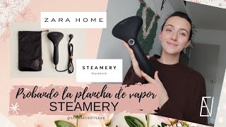 Probando la plancha de vapor STEAMERY cirrus nº2 de Zara Home - YouTube