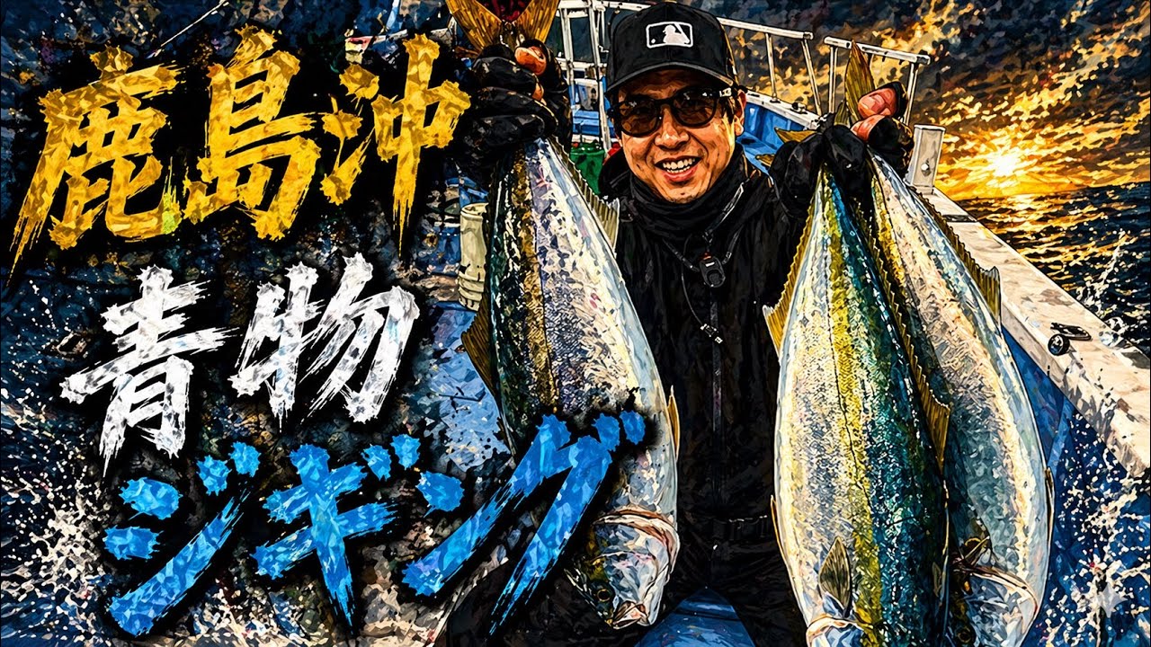 2026年3月中旬青物ジギングin鹿島沖 - YouTube