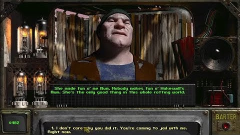 Obidiah Hakeswill - Fallout 2 Talking Head Using Forced Alignment