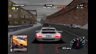 Need for Speed: Porsche Unleashed - Quick Race Gameplay [PS1]