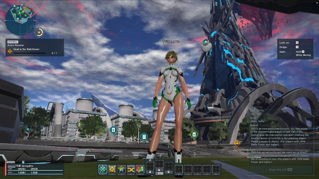 PHANTASY STAR ONLINE 2 NEW GENESIS Продолжаю прокачиваться