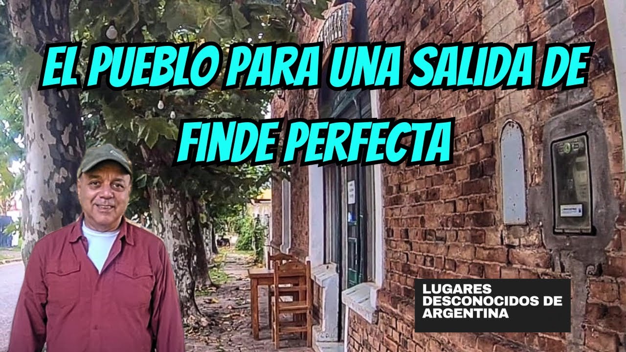 😍 COMO ES ESTE HERMOSO PUEBLO DE BUENOS AIRES