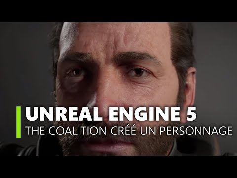 Unreal Engine 5  • The Coalition crée un personnage avec MetaHuman