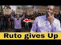 Ruto Surrenders After Total Countrywide Shutdown Over Fuel Prices calls urgent crisis meeting now