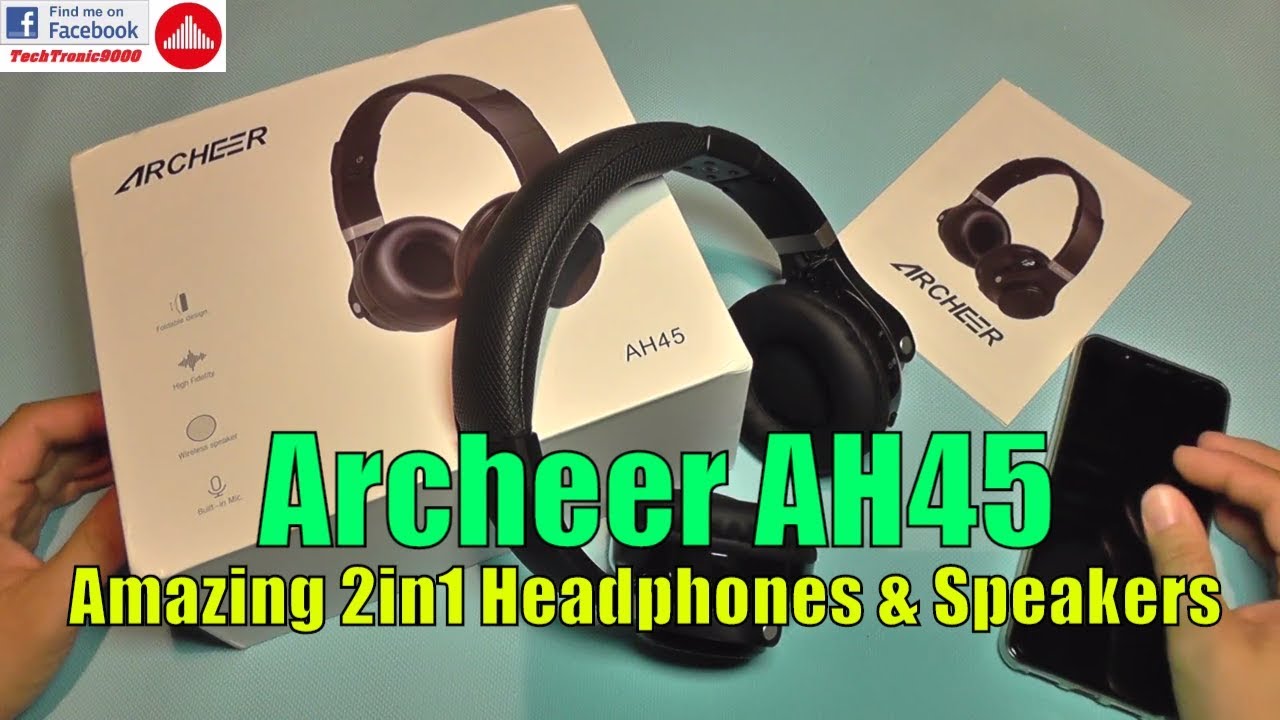 Archeer AH45 - Probably the best Bluetooth Headphones & Speakers