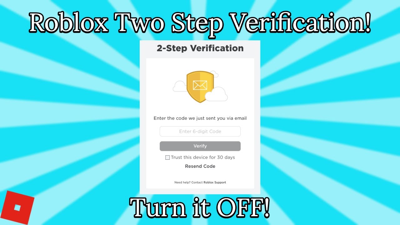 THIS IS YOUR REMINDER TO PUT 2 STEP VERIFICATION ON YOUR ROBLOX