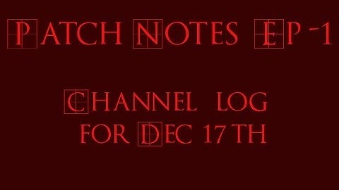 DayZ Standalone Patch Notes - Dec 17th alpha