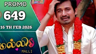 Malli Serial Today Full Episode 16/02/26] Malli Promo Review Vijay Malli Vijay Nikitha