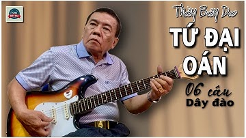 TỨ ĐẠI OÁN 06 câu lớp 1 (dây đào) Thầy nhạc sĩ Bảy Dư độc tấu tặng những quí bạn thích học đờn