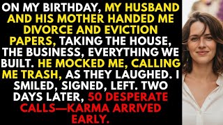 видео: «В мой день рождения муж и его мать забрали всё. Спустя два дня карма забрала всё обратно» картинка: «В мой день рождения муж и его мать забрали всё. Спустя два дня карма забрала всё обратно»