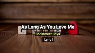 Download As Long As You Love Me - Backstreet Boys . Lirik Lagu Barat . Lagu Romantis Lag Video MP3 As Long As You Love Me - Backstreet Boys . Lirik Lagu Barat . Lagu Romantis Lag